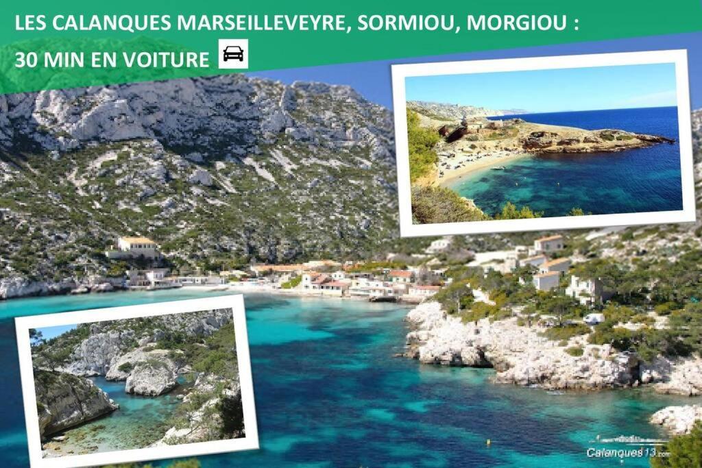 Climatise Gare Stcharles 4 Chambres Grand Balcon / Experience-Immo Marseilles Exterior foto