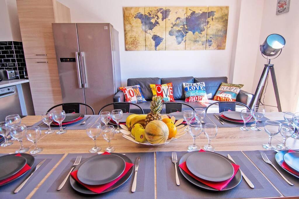 Climatise Gare Stcharles 4 Chambres Grand Balcon / Experience-Immo Marseilles Exterior foto