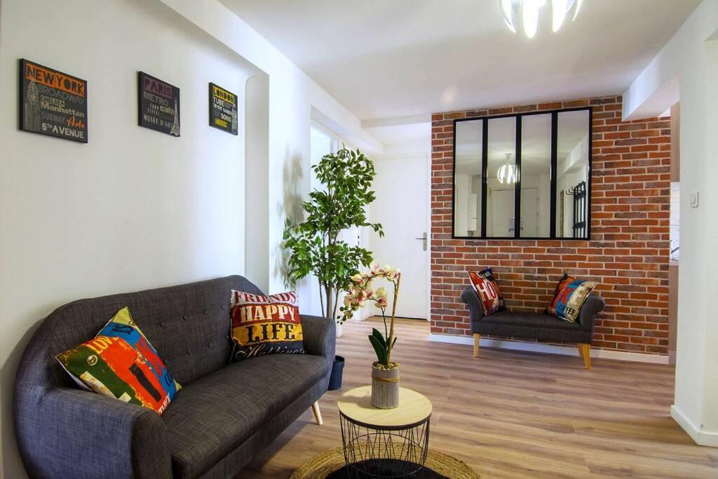 Climatise Gare Stcharles 4 Chambres Grand Balcon / Experience-Immo Marseilles Exterior foto
