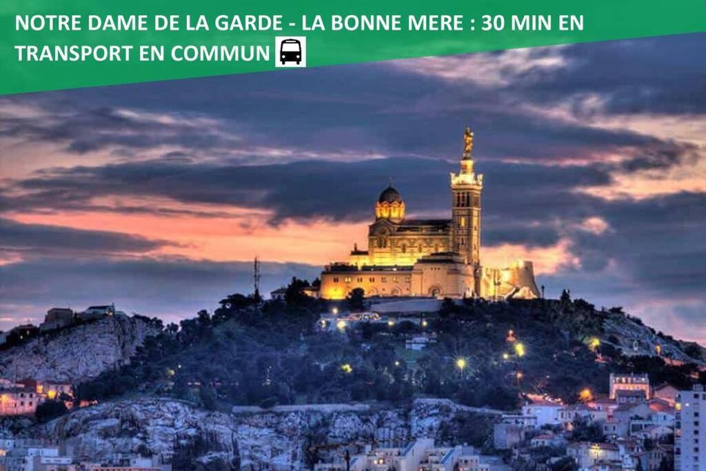Climatise Gare Stcharles 4 Chambres Grand Balcon / Experience-Immo Marseilles Exterior foto